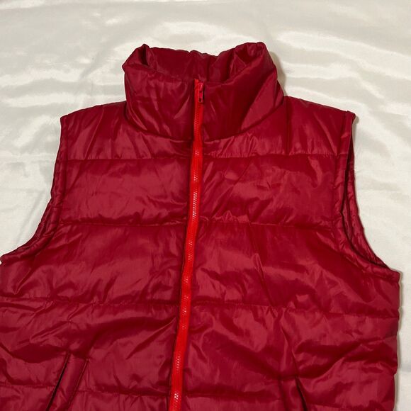 Universal Studios Back To The Future Red Puffer Jacket Marty Mcfly Men’s L - Picture 7 of 12
